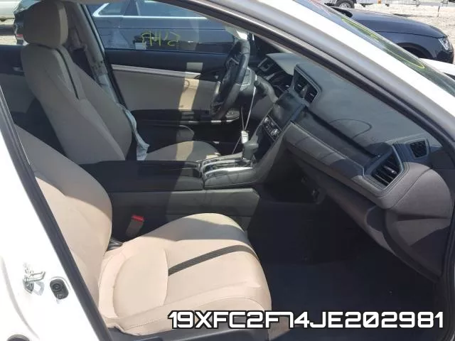 19XFC2F74JE202981 фото 6