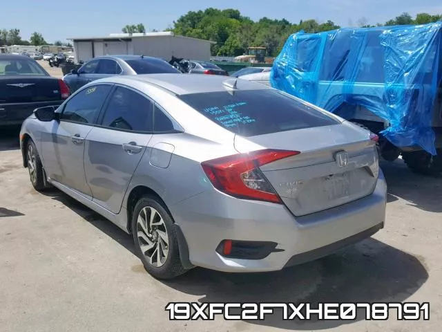 19XFC2F7XHE078791 фото 4