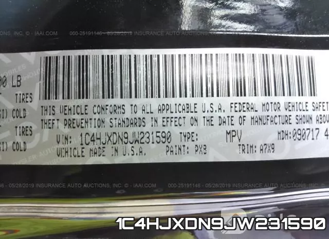 1C4HJXDN9JW231590 фото 10
