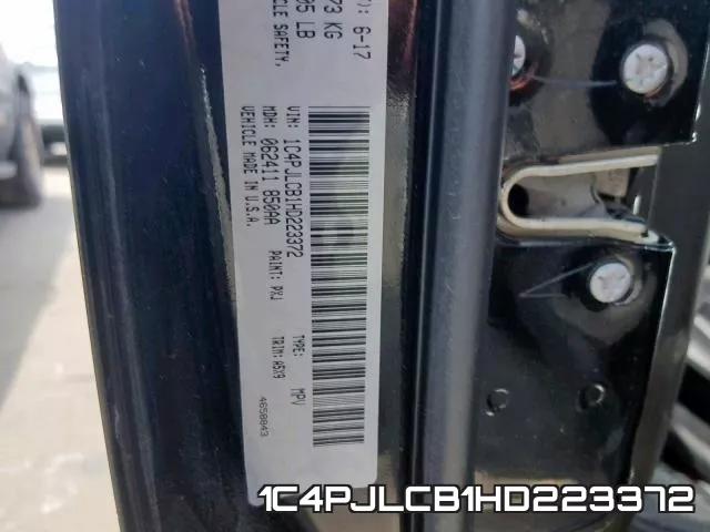 1C4PJLCB1HD223372 фото 2