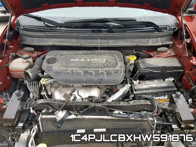 1C4PJLCBXHW591876 фото 8