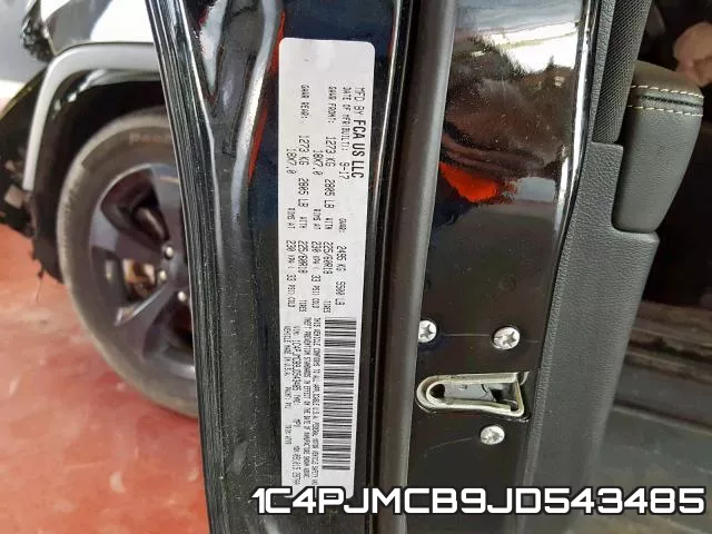 1C4PJMCB9JD543485 фото 2