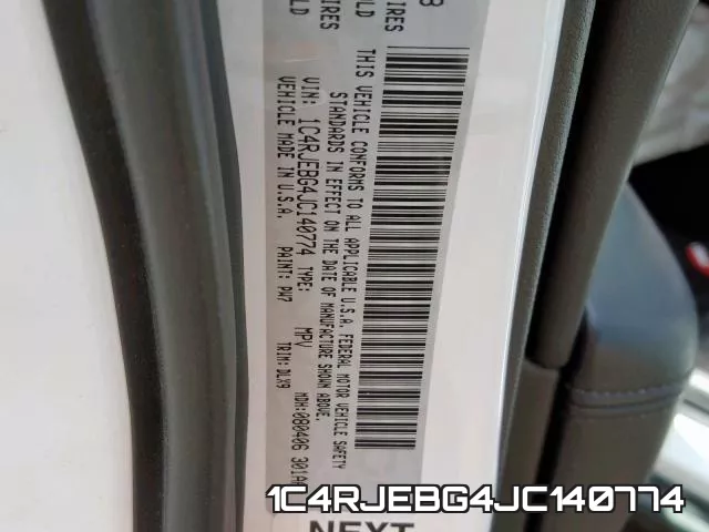 1C4RJEBG4JC140774 фото 2