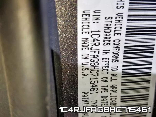 1C4RJFAG8HC715461 фото 2