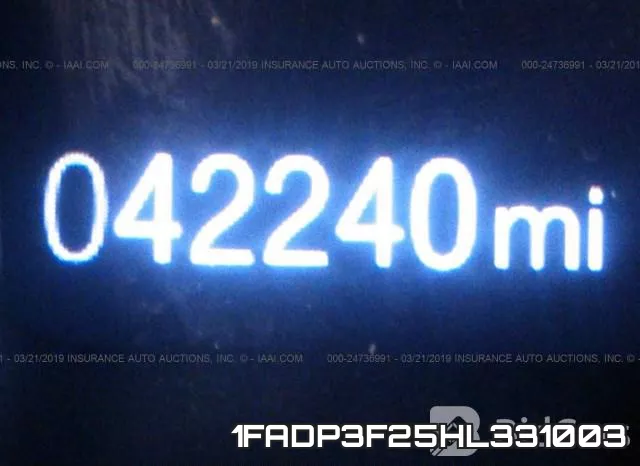 1FADP3F25HL331003 фото 8