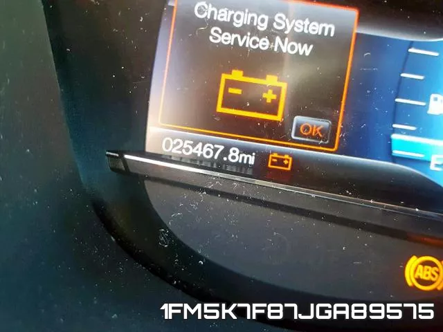 1FM5K7F87JGA89575 фото 9