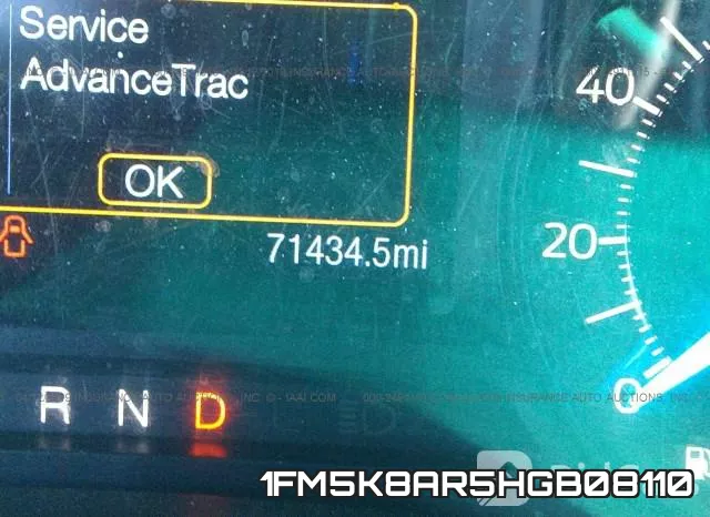1FM5K8AR5HGB08110 фото 8