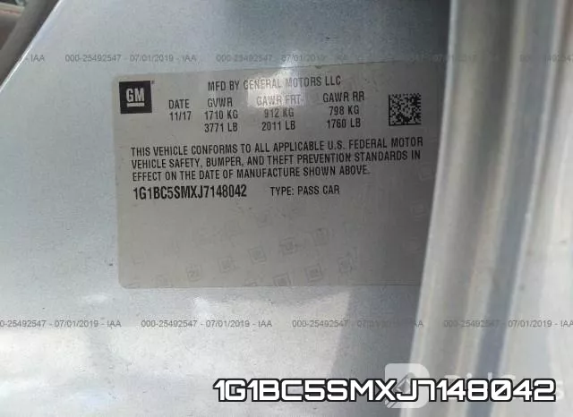1G1BC5SMXJ7148042 фото 10