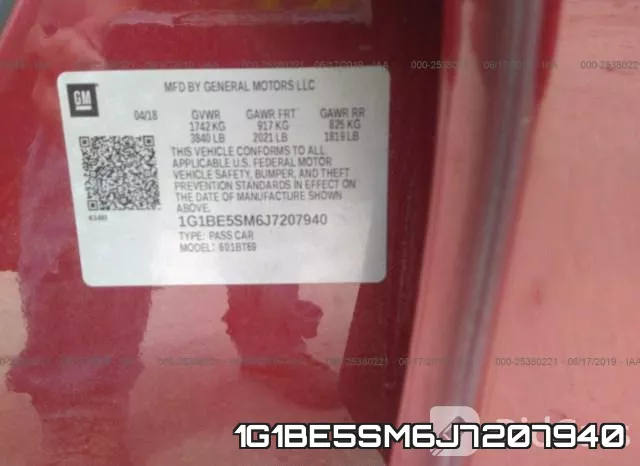 1G1BE5SM6J7207940 фото 10