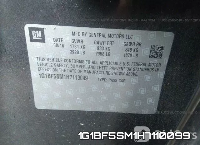 1G1BF5SM1H7110099 фото 10