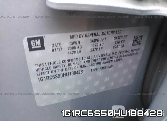 1G1RC6S50HU188428 фото 10