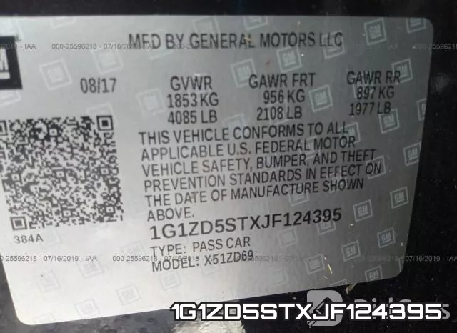 1G1ZD5STXJF124395 фото 10