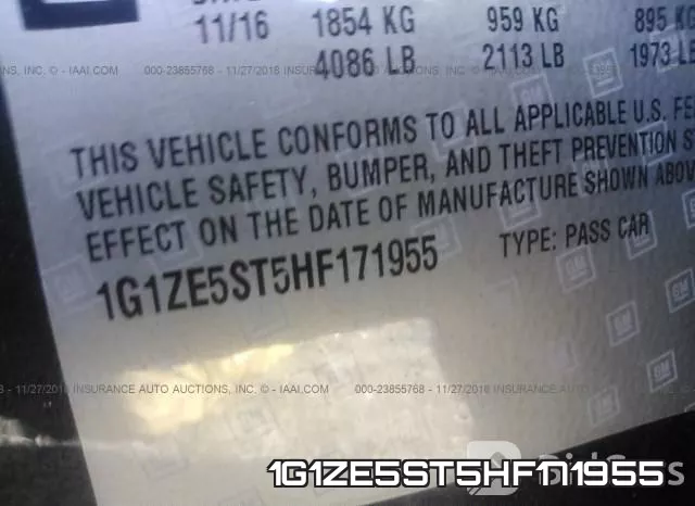 1G1ZE5ST5HF171955 фото 10
