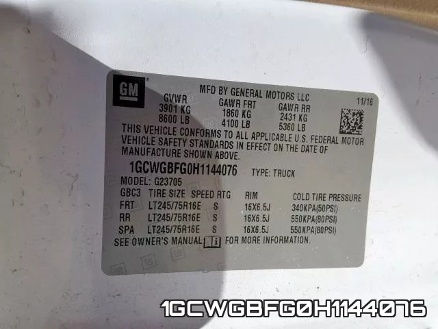 1GCWGBFG0H1144076 фото 2