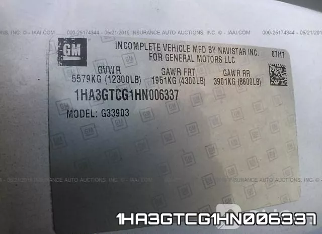 1HA3GTCG1HN006337 фото 10