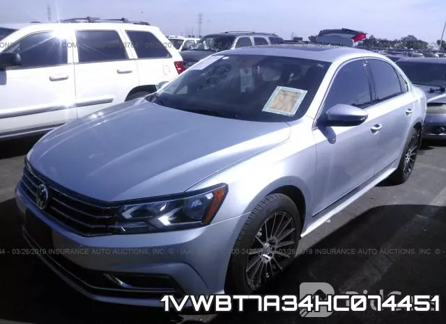 1VWBT7A34HC074451 фото 3