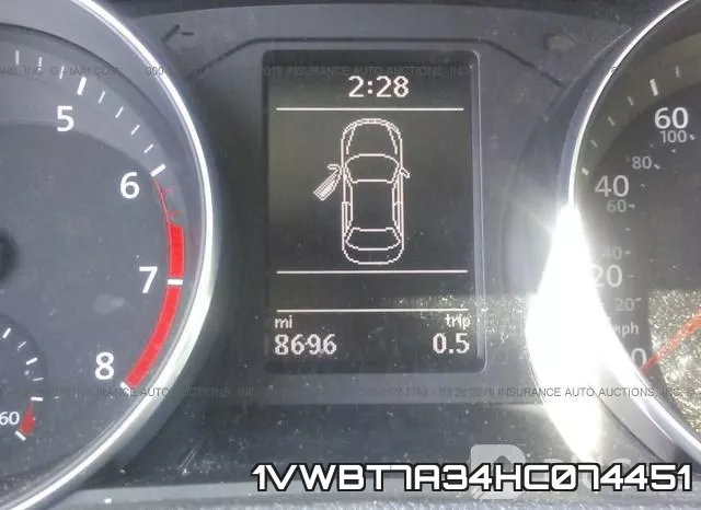 1VWBT7A34HC074451 фото 8