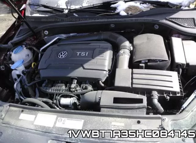 1VWBT7A35HC084745 фото 2