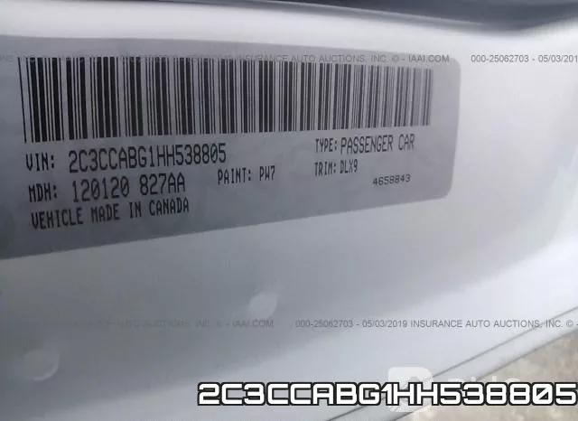 2C3CCABG1HH538805 фото 10