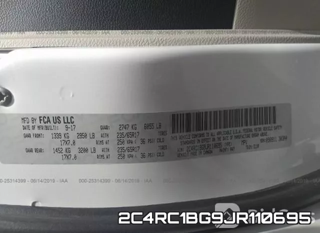 2C4RC1BG9JR110695 фото 10