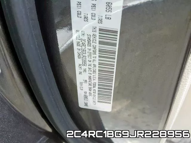 2C4RC1BG9JR228956 фото 2