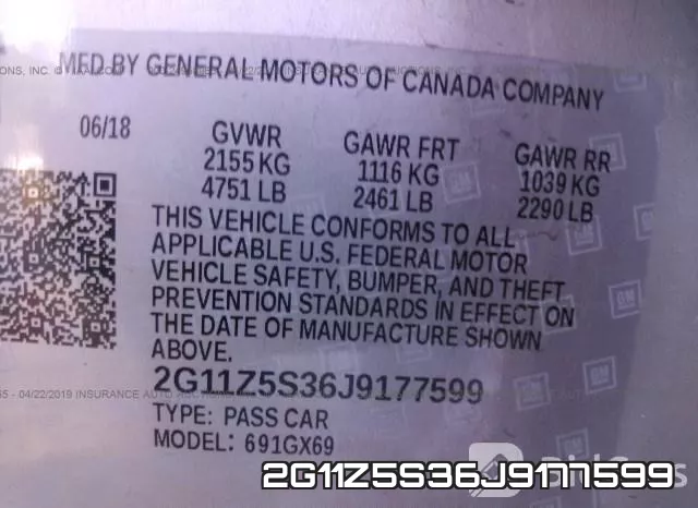 2G11Z5S36J9177599 фото 10