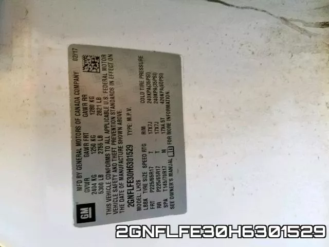 2GNFLFE30H6301529 фото 2