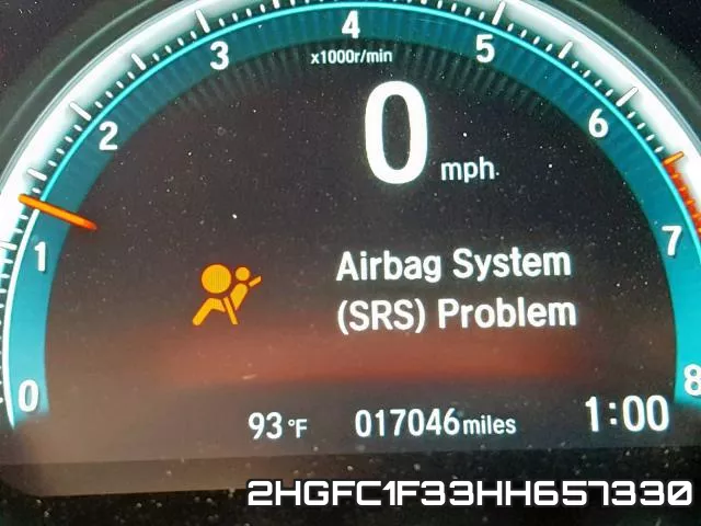 2HGFC1F33HH657330 фото 9