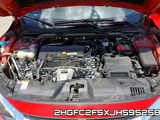 2HGFC2F5XJH595258 фото 8