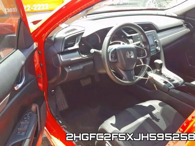 2HGFC2F5XJH595258 фото 10