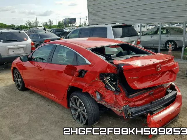 2HGFC2F88KH509053 фото 4