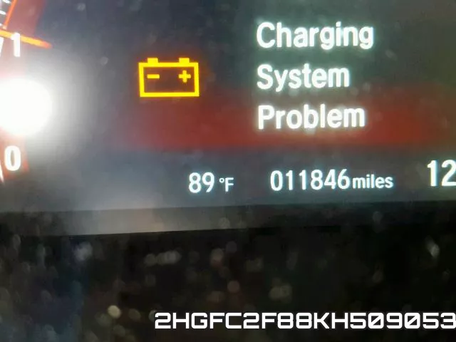 2HGFC2F88KH509053 фото 9