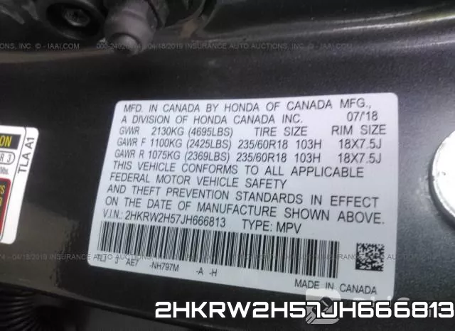 2HKRW2H57JH666813 фото 10