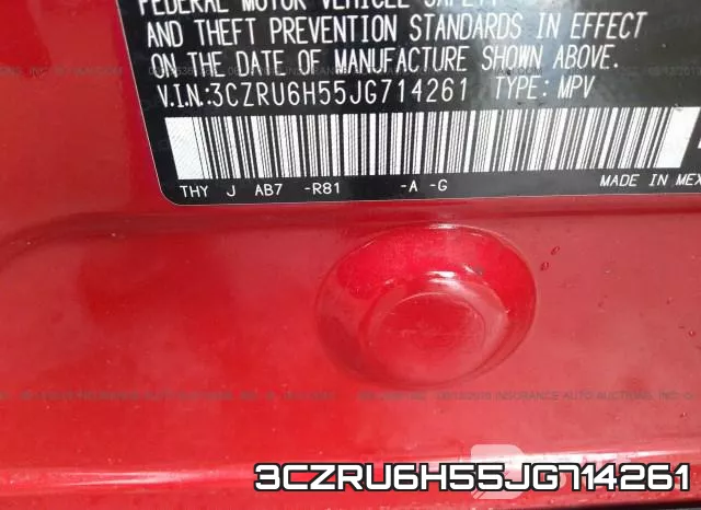 3CZRU6H55JG714261 фото 10