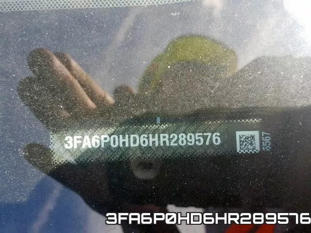 3FA6P0HD6HR289576 фото 2