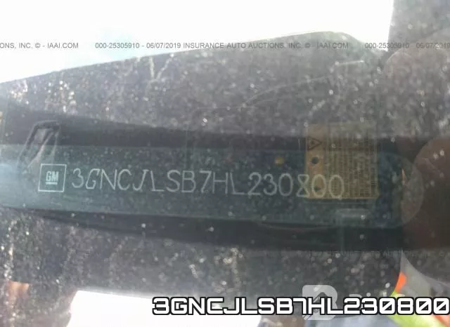 3GNCJLSB7HL230800 фото 10