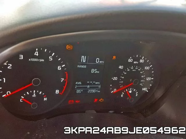 3KPA24AB9JE054962 фото 9