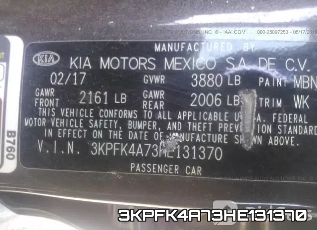 3KPFK4A73HE131370 фото 10