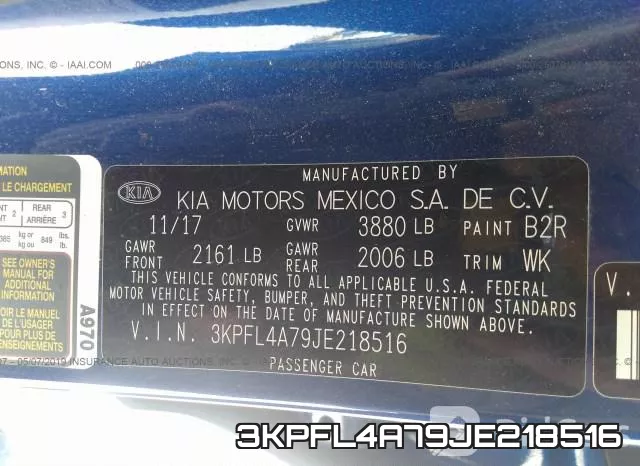 3KPFL4A79JE218516 фото 9