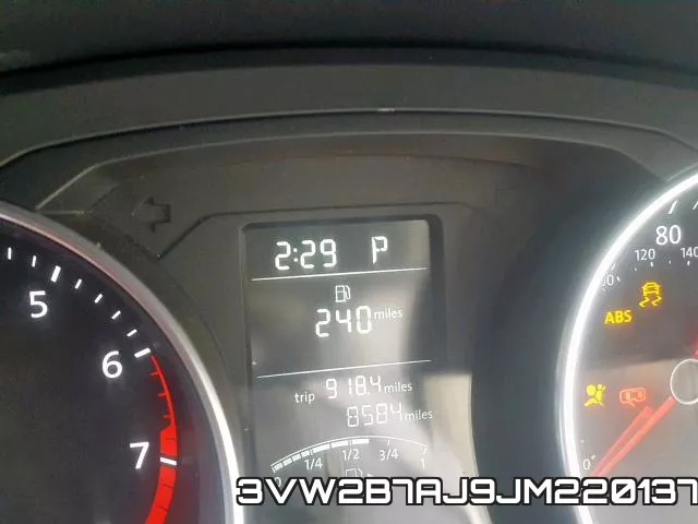 3VW2B7AJ9JM220137 фото 9