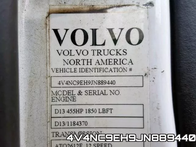 4V4NC9EH9JN889440 фото 2