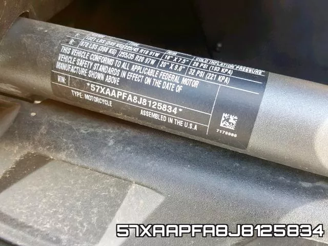 57XAAPFA8J8125834 фото 2
