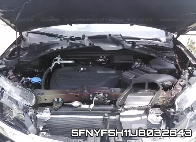 5FNYF5H11JB032843 фото 2
