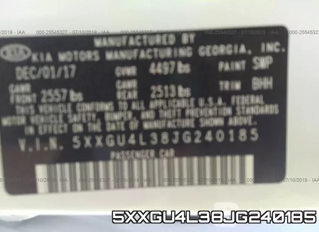 5XXGU4L38JG240185 фото 10