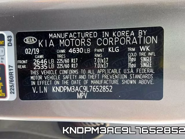 KNDPM3AC9L7652852 фото 2
