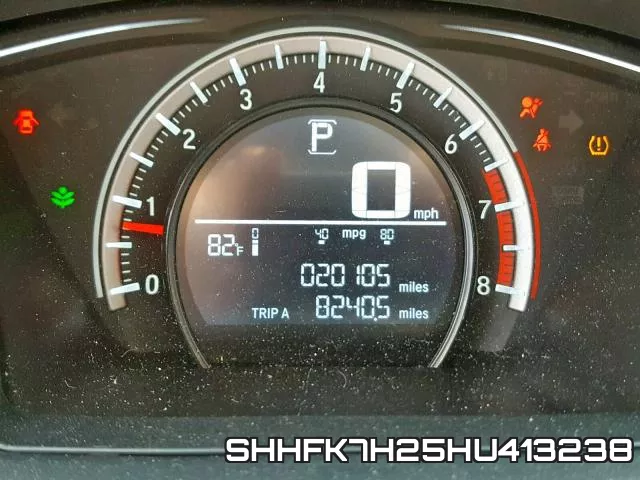 SHHFK7H25HU413238 фото 9
