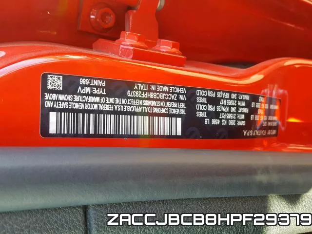 ZACCJBCB8HPF29379 фото 2