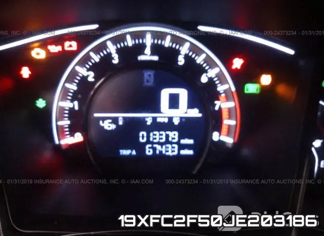 19XFC2F50JE203186 фото 8