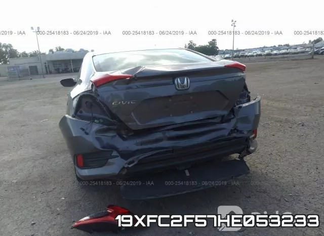 19XFC2F57HE053233 фото 7
