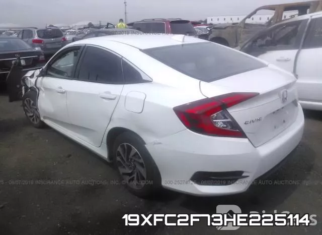 19XFC2F73HE225114 фото 4